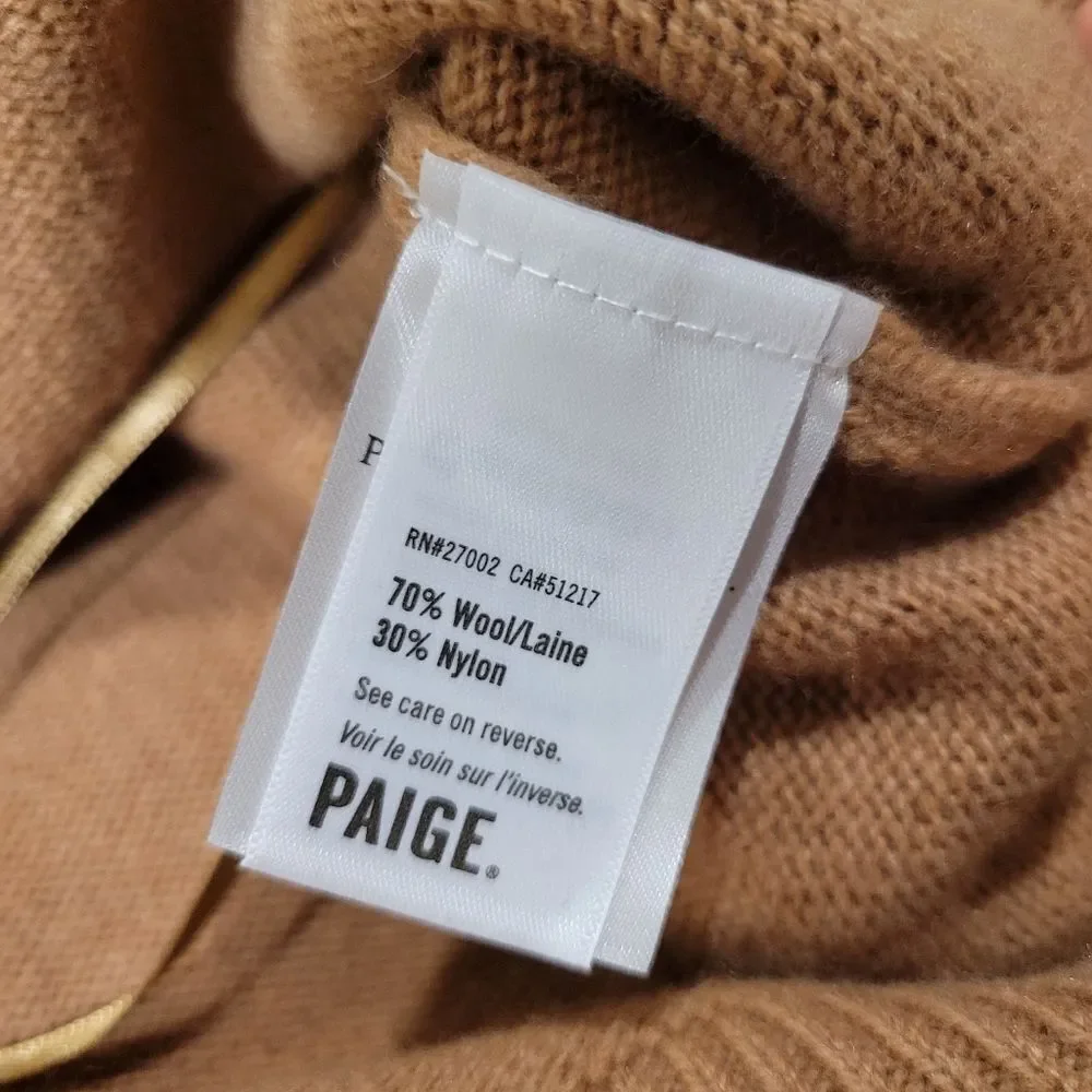 PAIGE cutout cowl sweater, Small